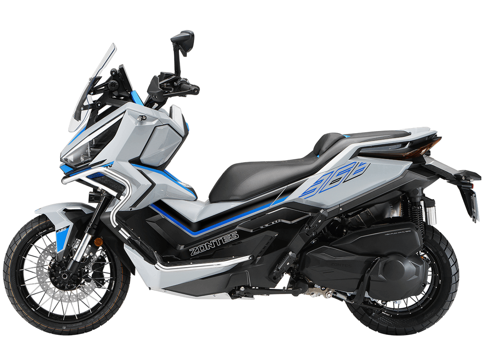 Максискутер ZONTES ZT368-G Grey